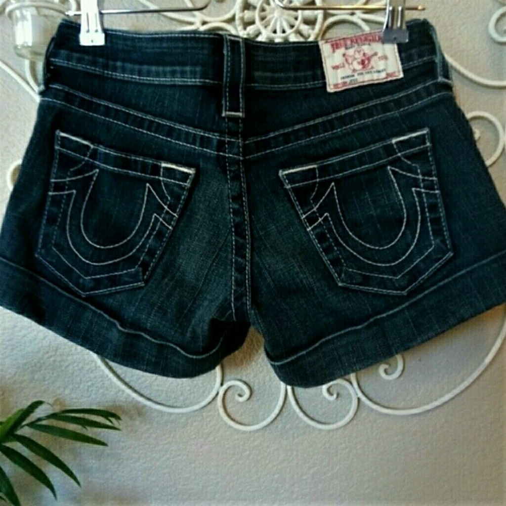 True Religion jean shorts